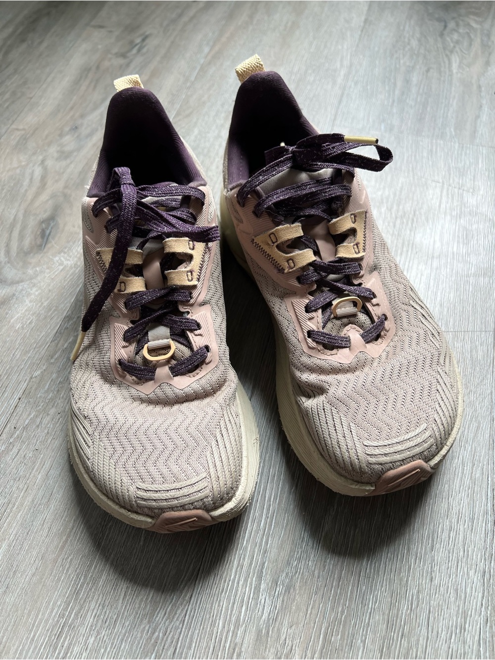 Altra Trail Women’s Athletic Shoes in Dusty Pink and Deep Plum